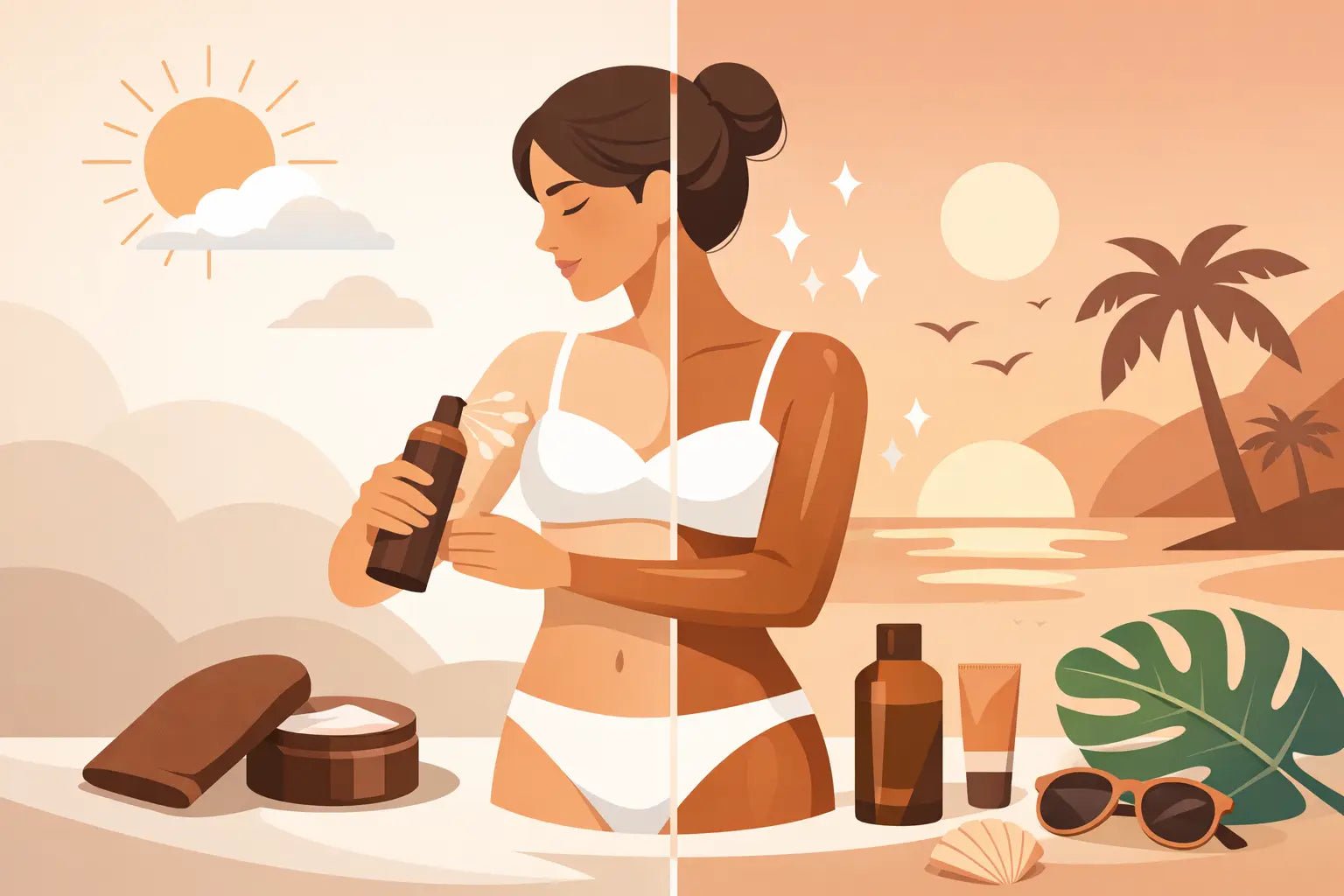 Så applicerar du brun utan sol rätt