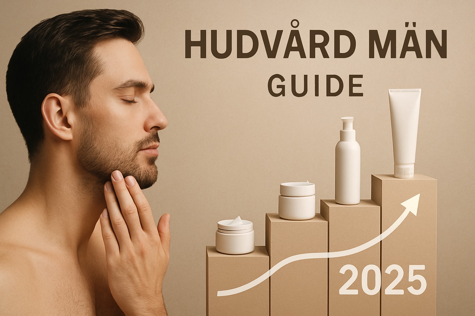Hudvård män guide 2025: Så får du friskare hud