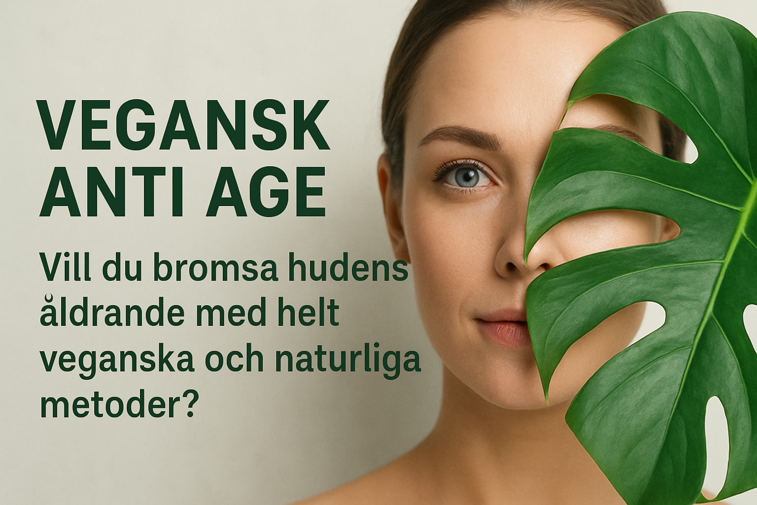 Vegansk Anti Age Guide: Naturlig Hudvård 2026