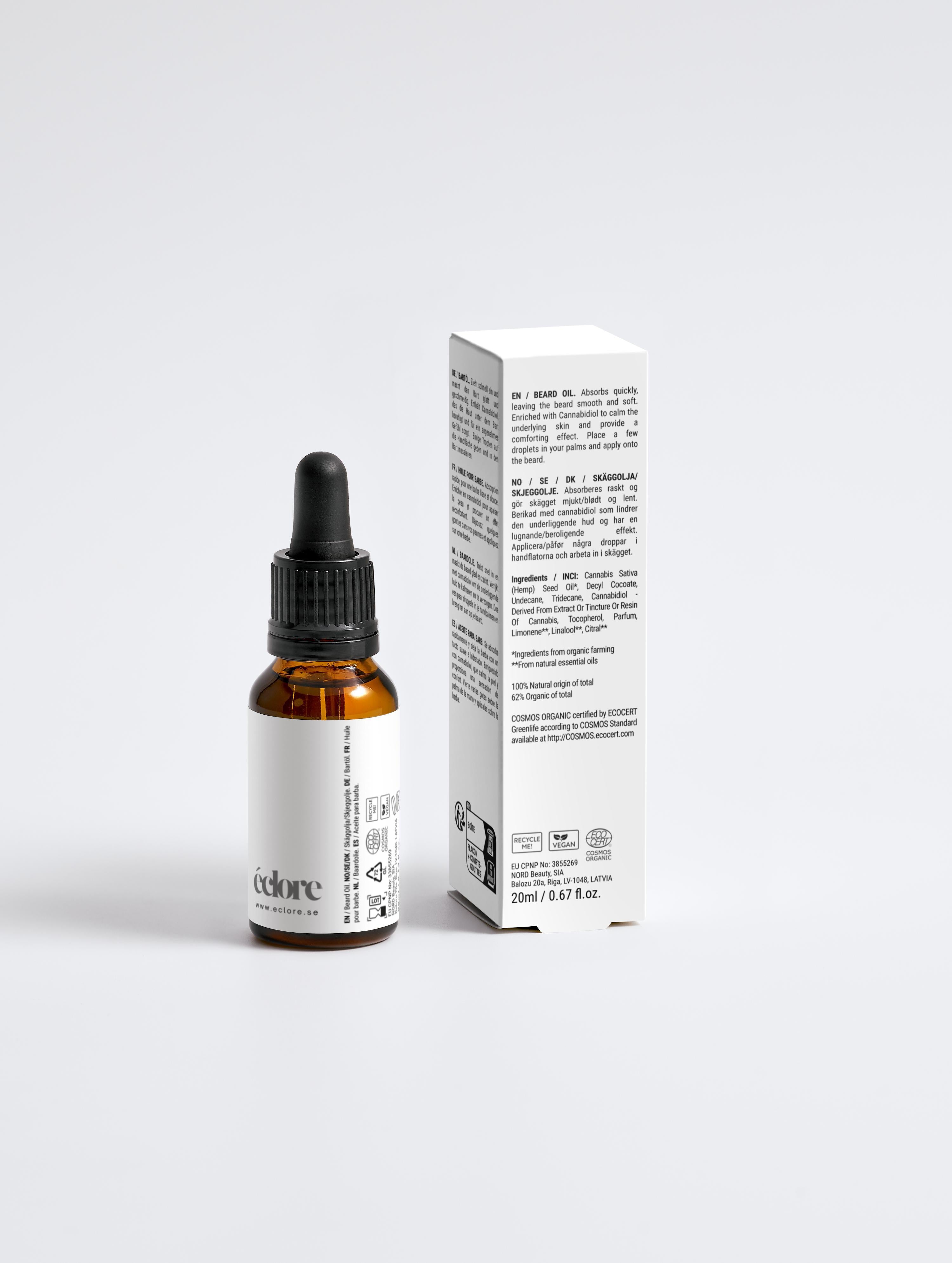 Pehmentävä partaöljy, 20 ml