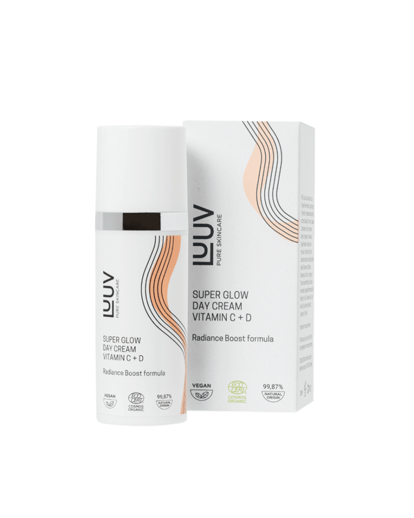 Super Glow Dagkräm – Vitamin C & Hyaluronsyra, 50 ml
