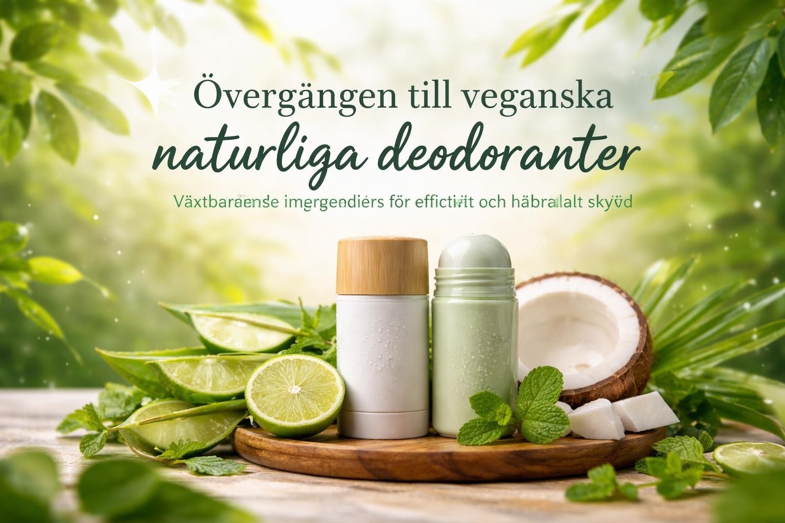 Vegansk Deo: Din Guide till Naturliga Deodoranter 2026