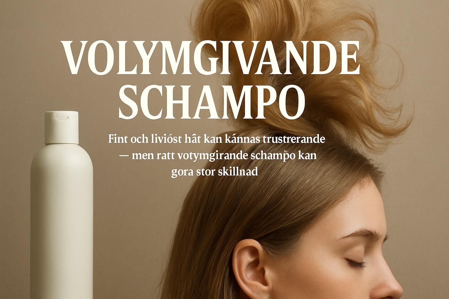 Guide: Så Väljer Du Rätt Volymgivande Schampo 2026