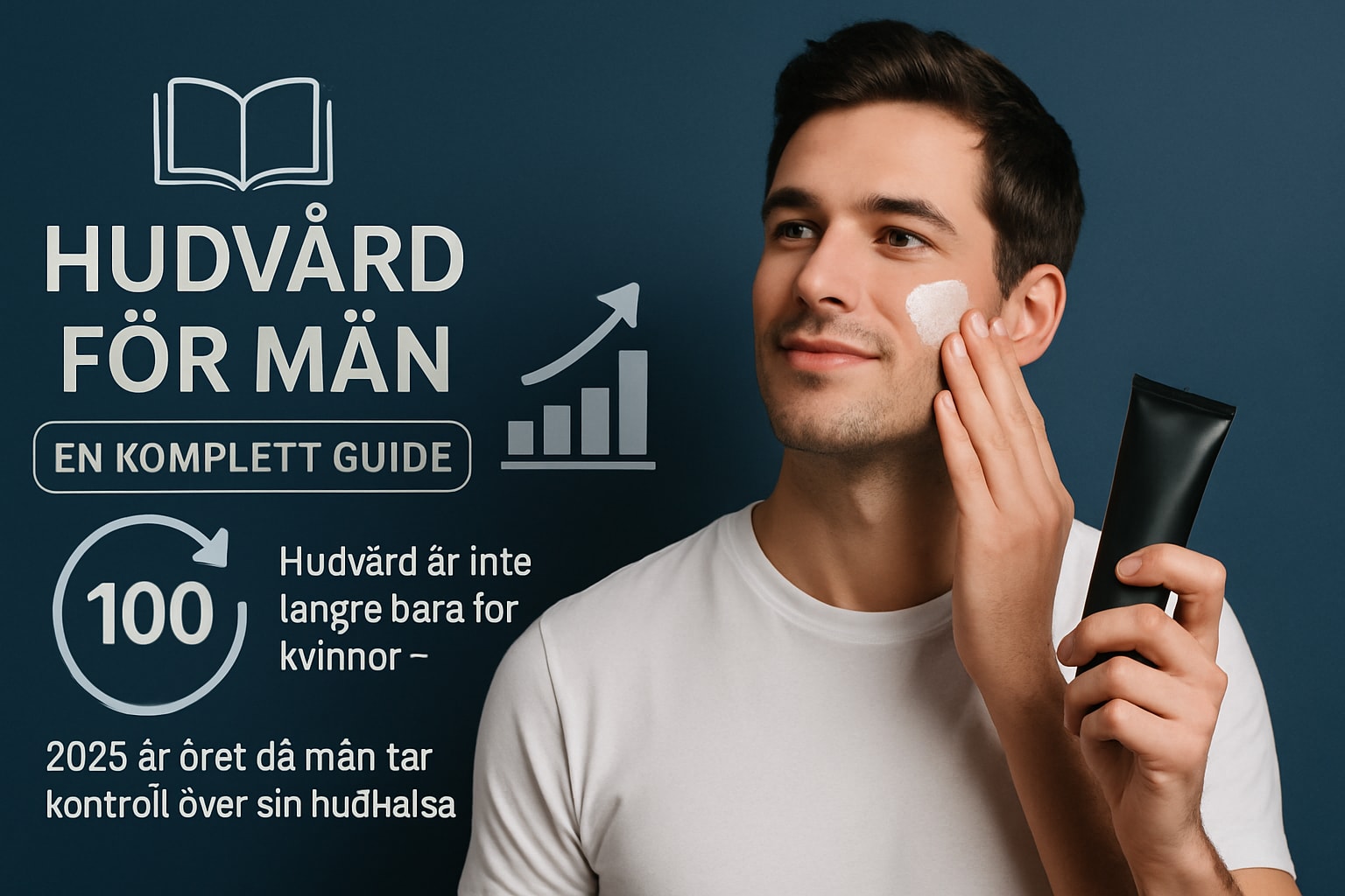 Hudvård för män: Komplett Guide för 2025
