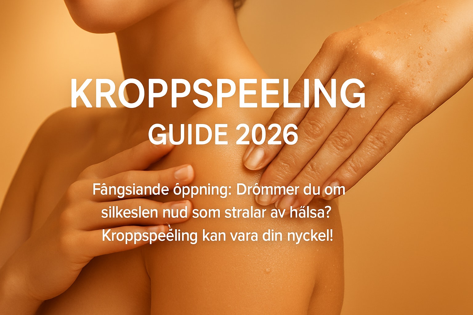 Kroppspeeling Guide 2026: Din Väg Till Mjuk Hud