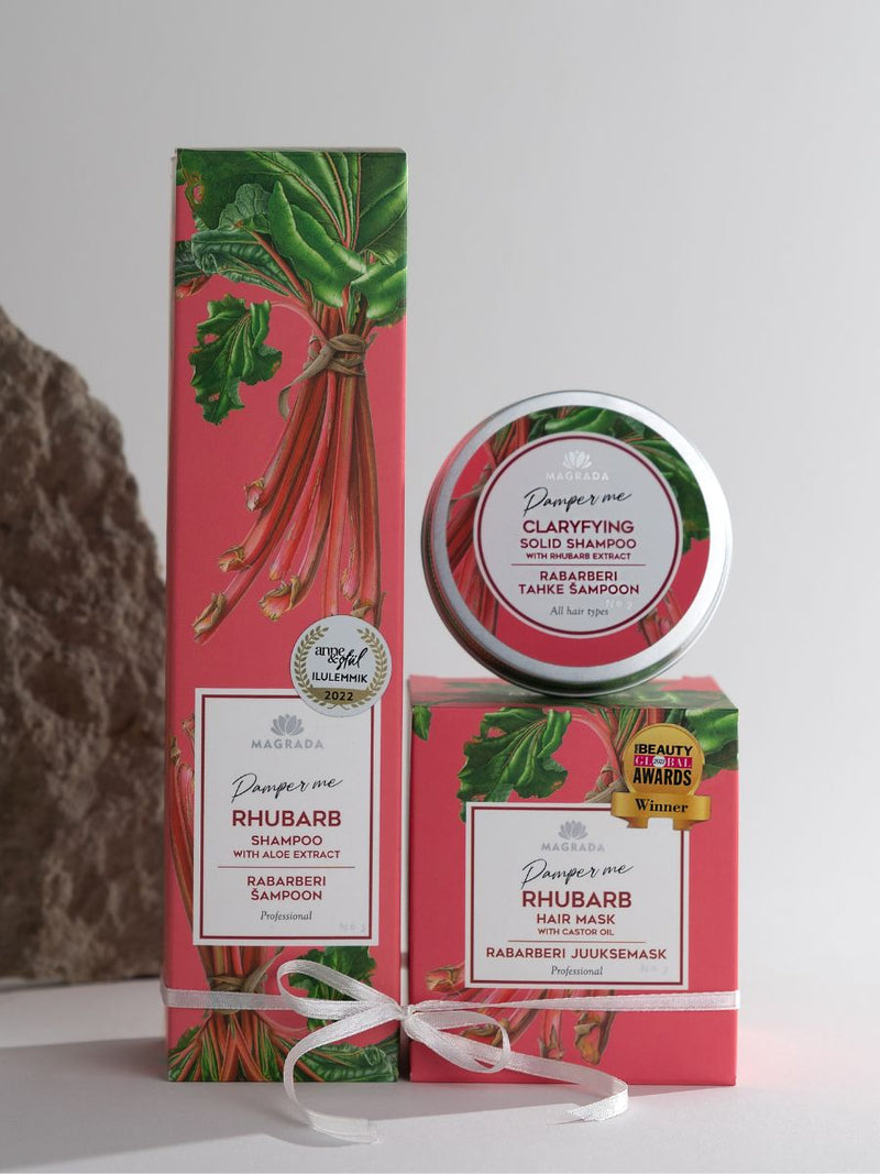 Deep Moisture Hiukset – Raparperi kuiville & vaurioituneille hiuksille