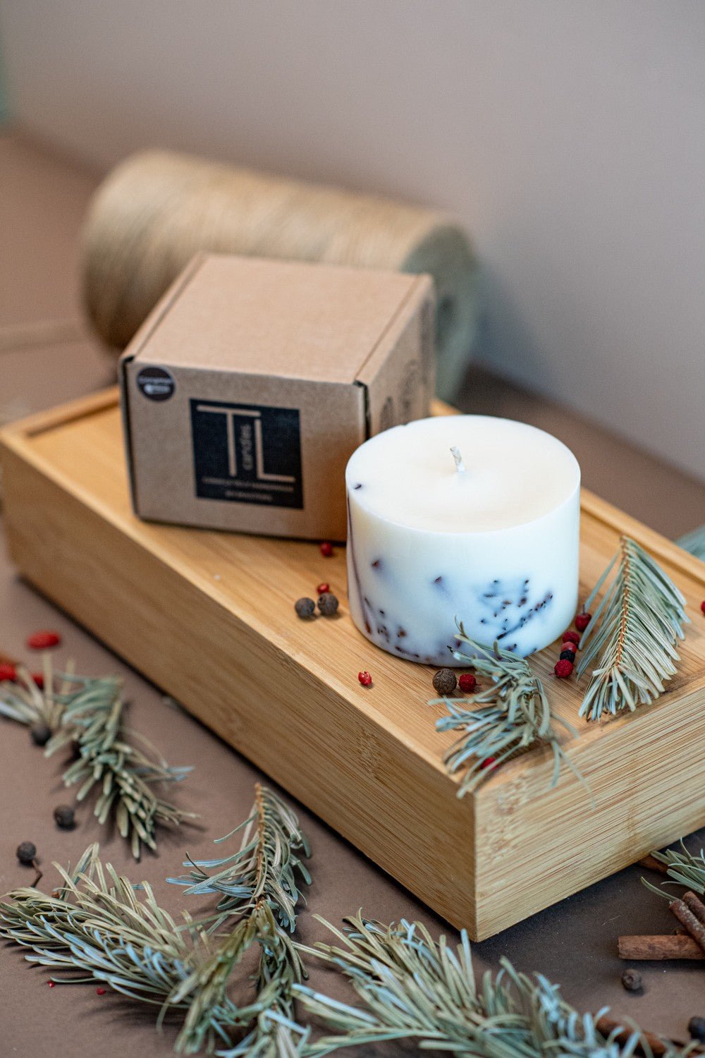 Lavendel, pion & lindblomma