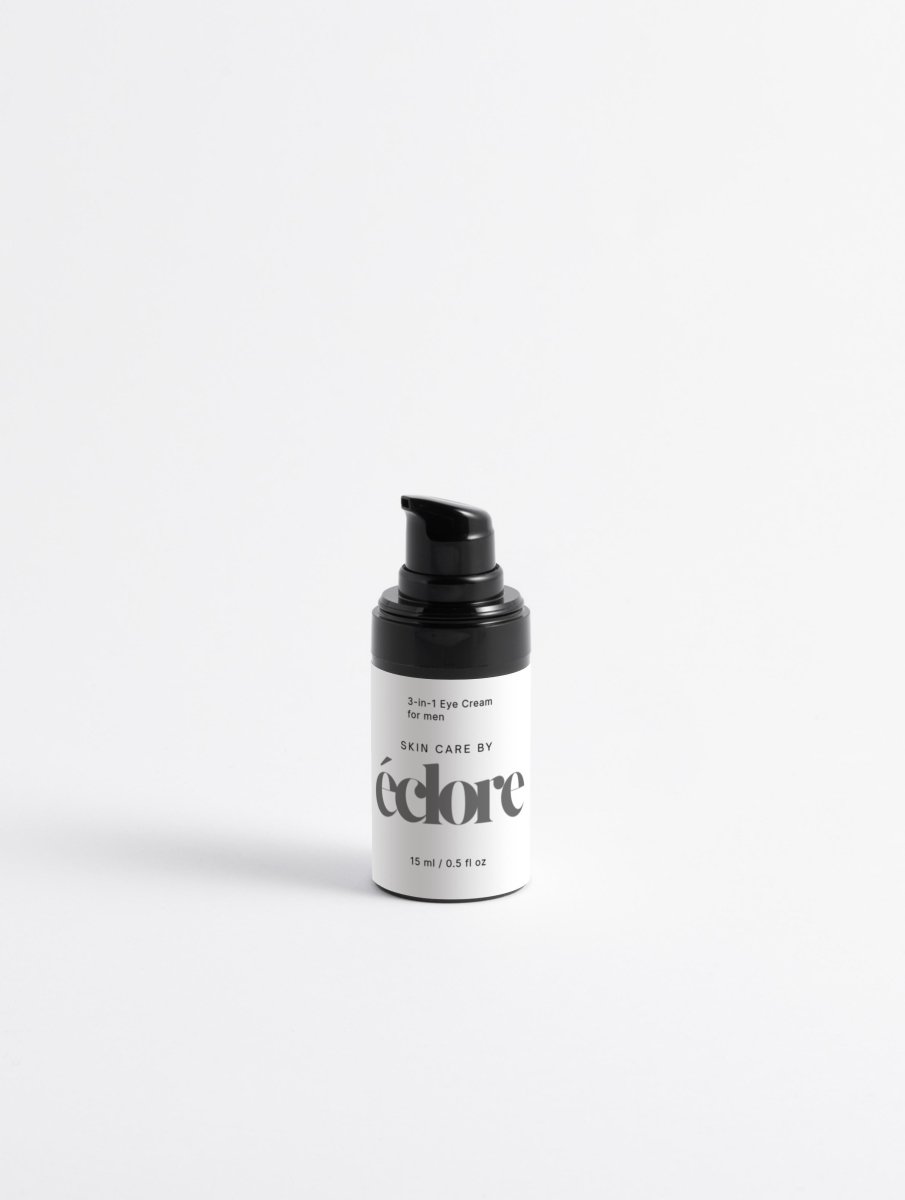 3-in-1 ikääntymistä ehkäisevä silmänympärysvoide miehille, 15 ml
