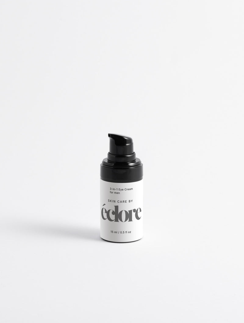 3-in-1 ikääntymistä ehkäisevä silmänympärysvoide miehille, 15 ml