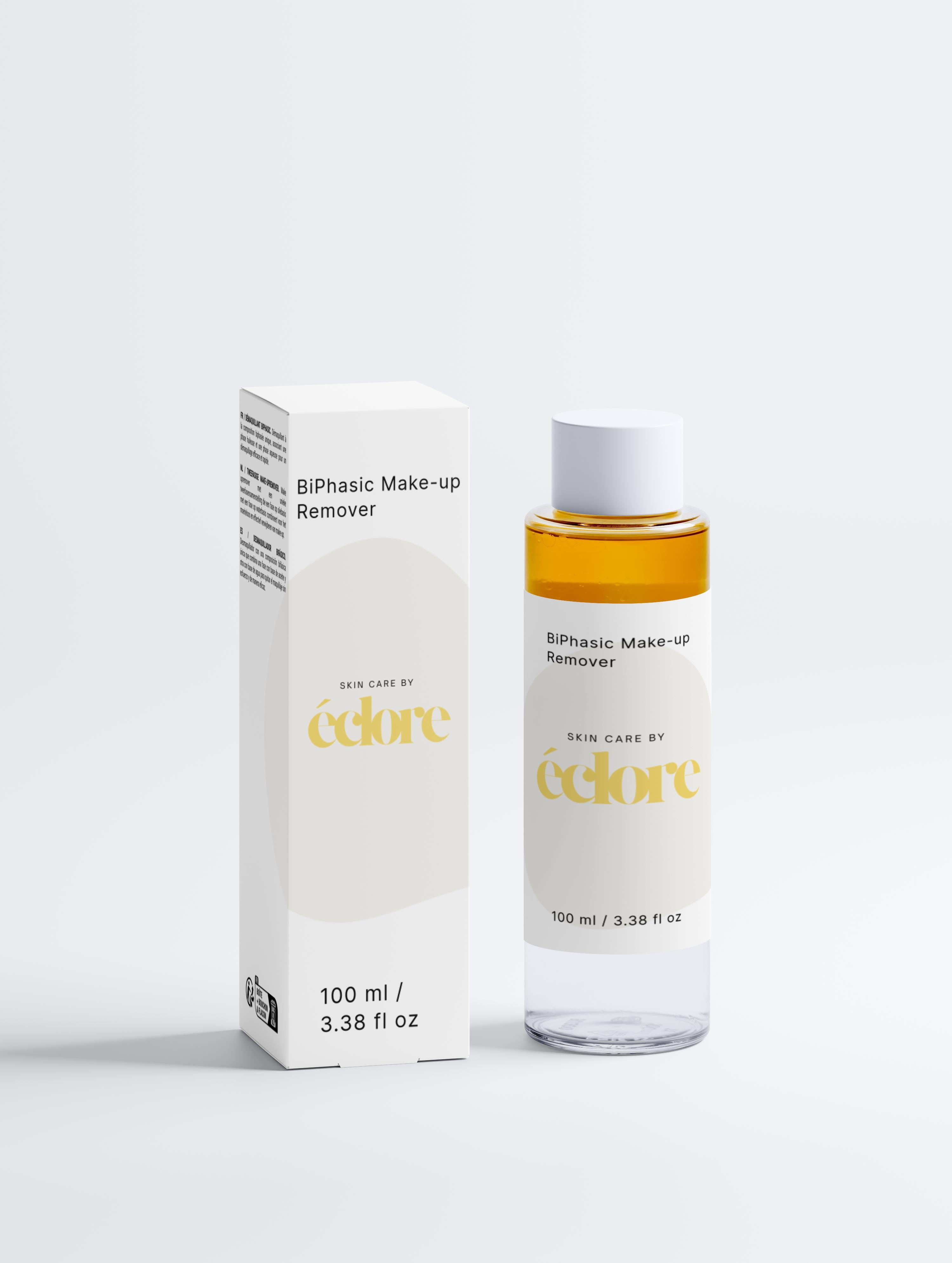 BiPhasic Sminkborttagning Parfymfri - Tvåfas Makeup Remover | éclore