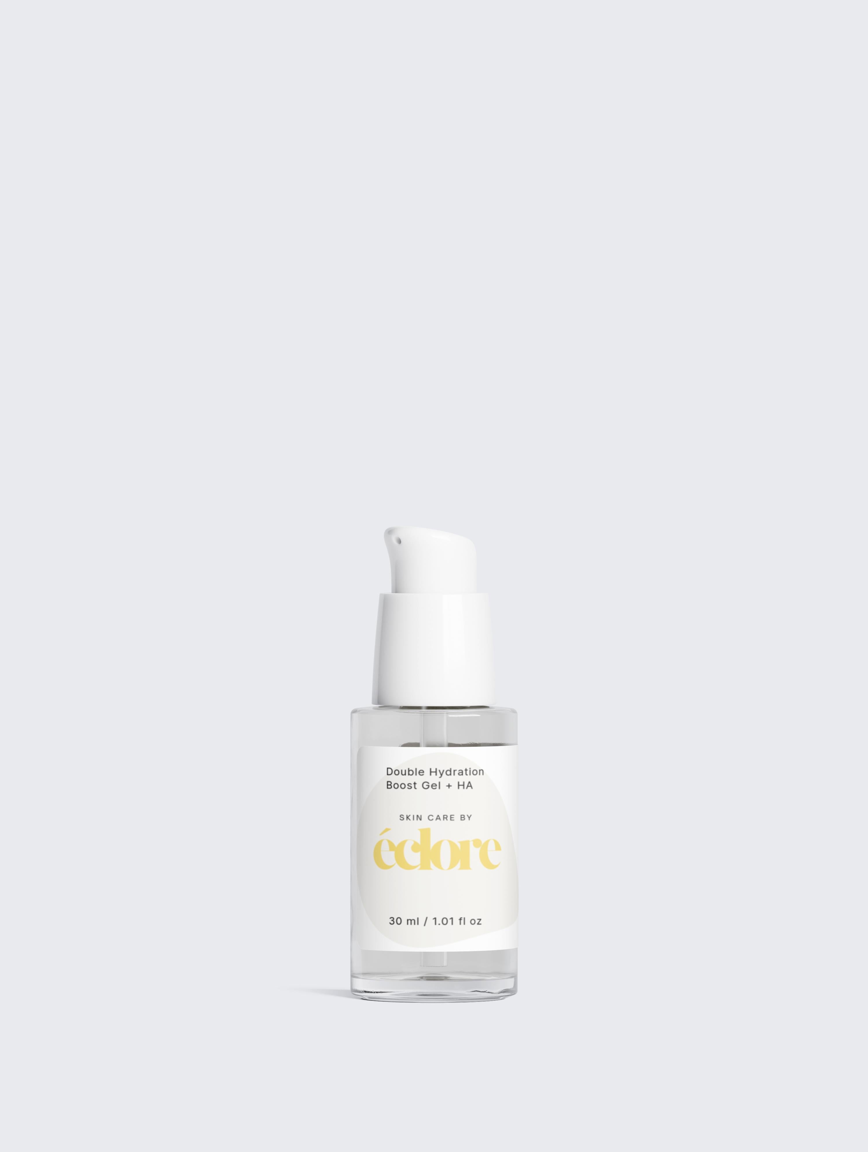 Double Hydration Boost Gel + HA – Intensiv Fuktgel med Hyaluronsyra | éclore