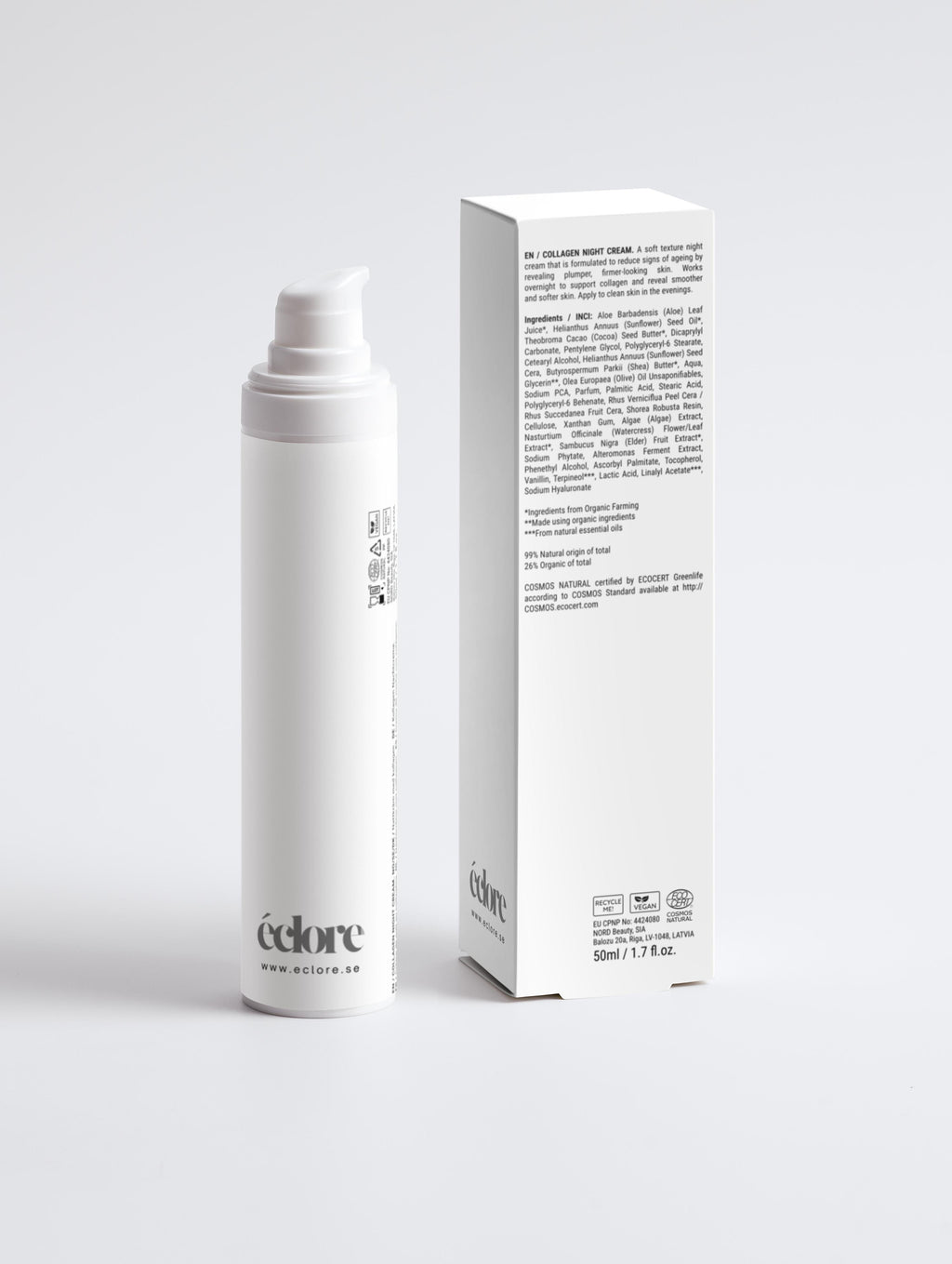 Collagen Anti-Age Night Cream for men, 50 ml