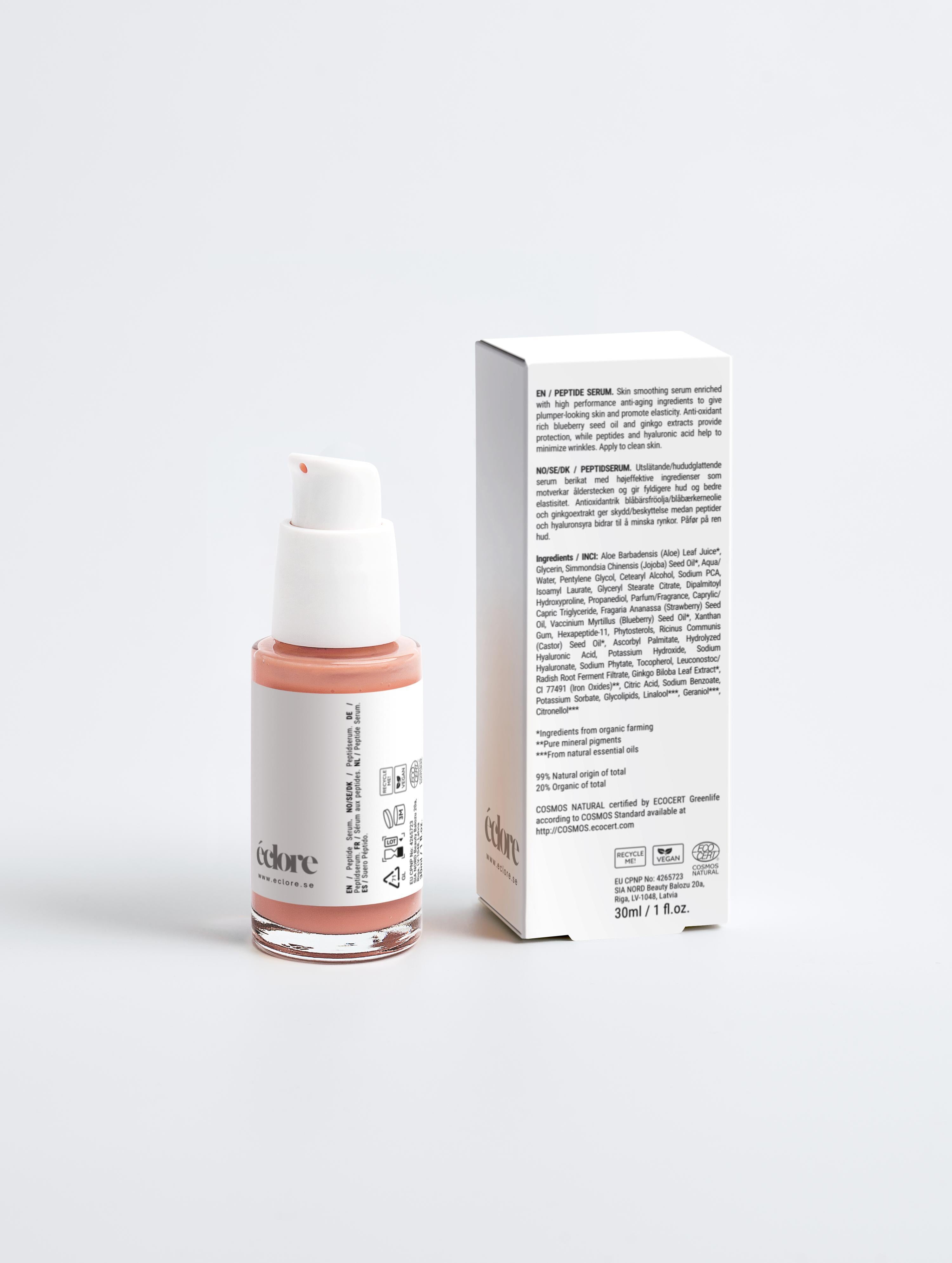 Peptide Anti-Aging Serum för Män – | éclore