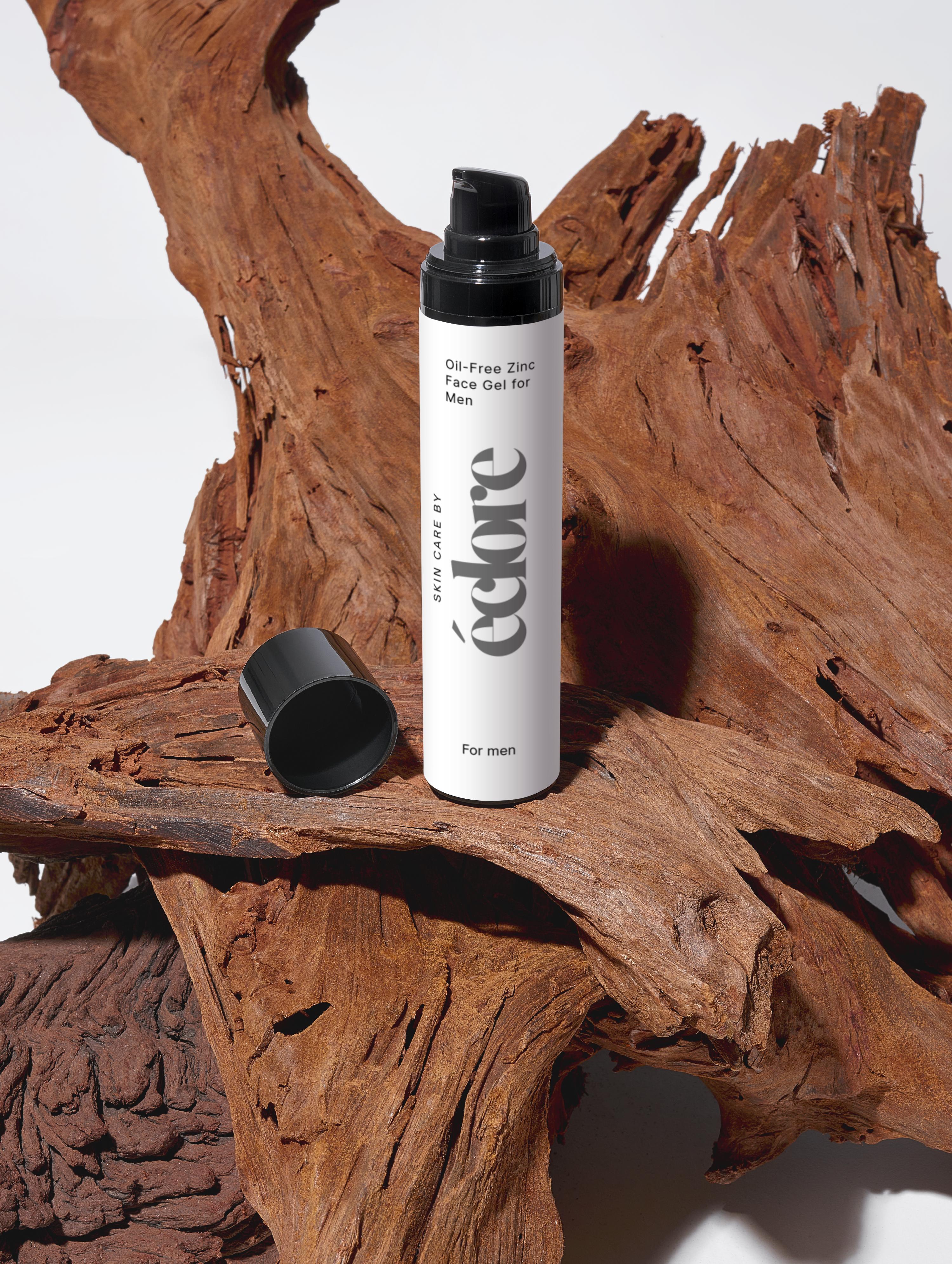 Oil-Free Zinc Face Gel for Men, 50 ml