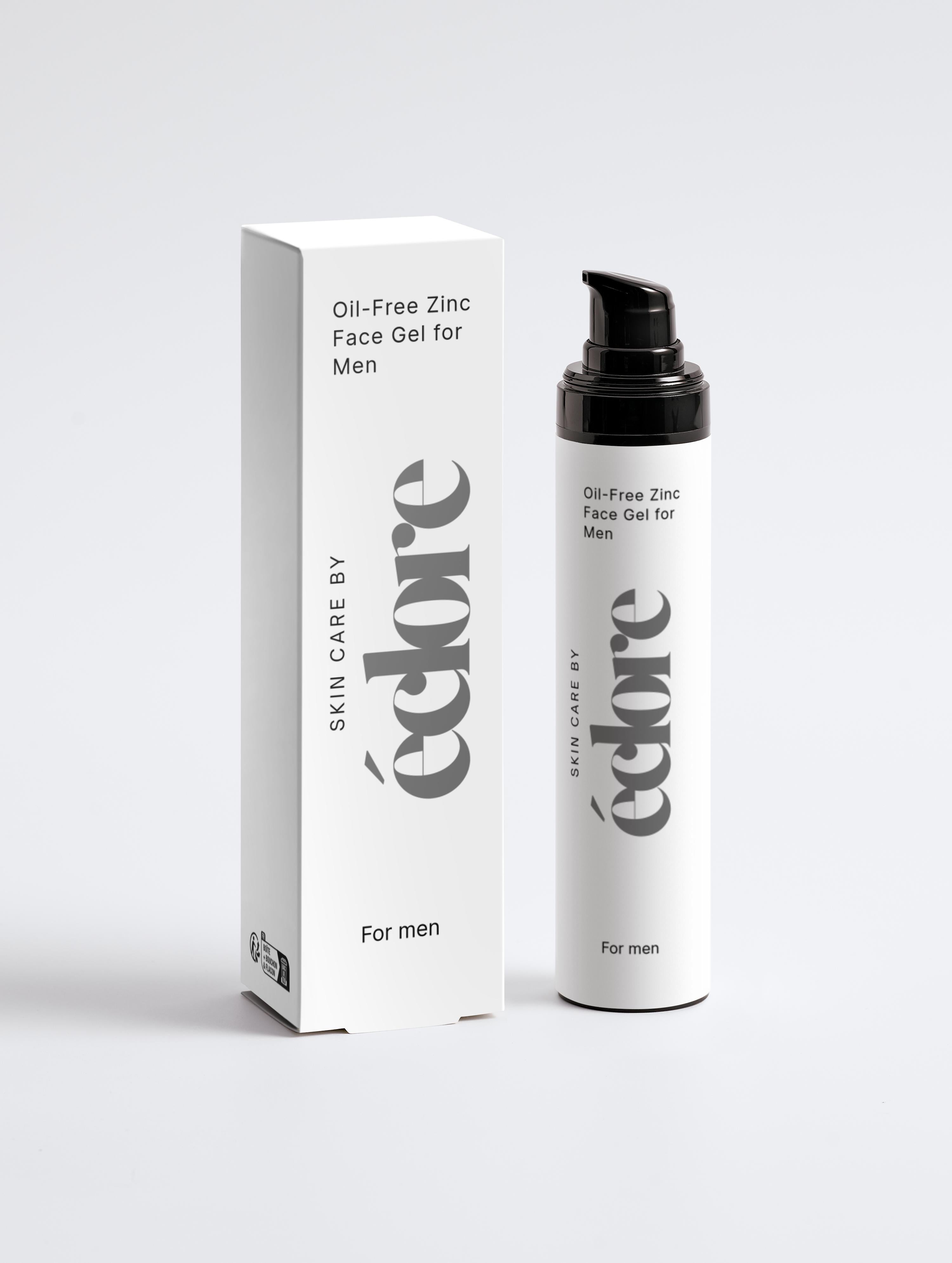 éclore Oil-Free Zinc Face Gel for Men, 50 ml
