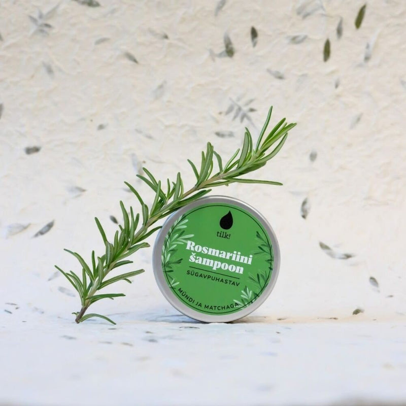Deep-Cleansing Solid Matcha Shampoo, 70g