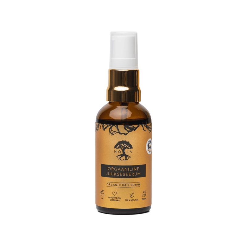Hiustenhoitoseerumi Mustakumina – Hiusten päänahalle & Kasvulle, 50 ml