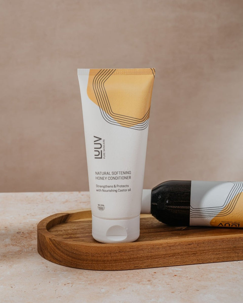 Hoitoaine kuiville hiuksille – Propolis & hunajantuoksu – 200 ml
