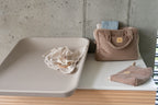 Make-Up Bag Set of 2 - Latte