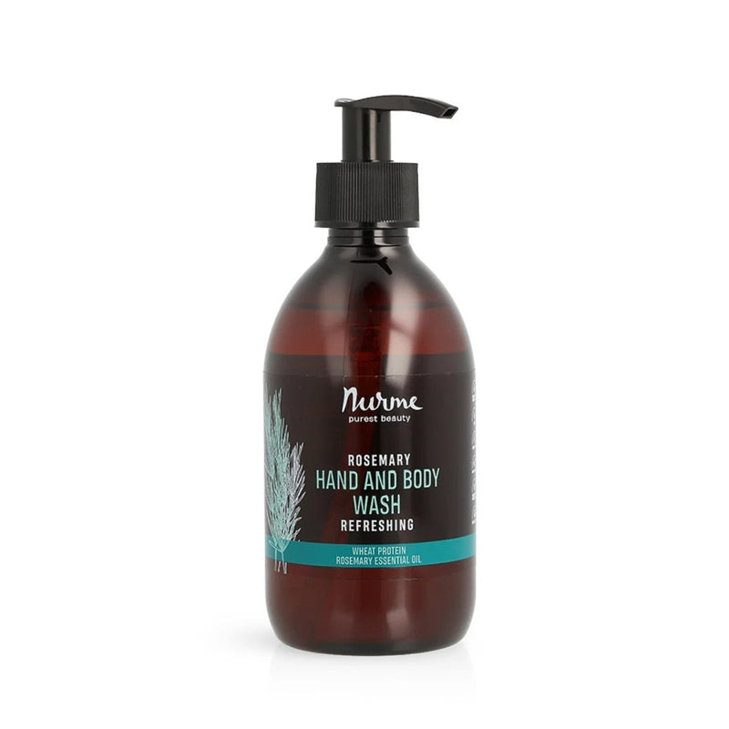 Hand- und Körperseife Rosmarin – Mild für trockene Haut, 300 ml