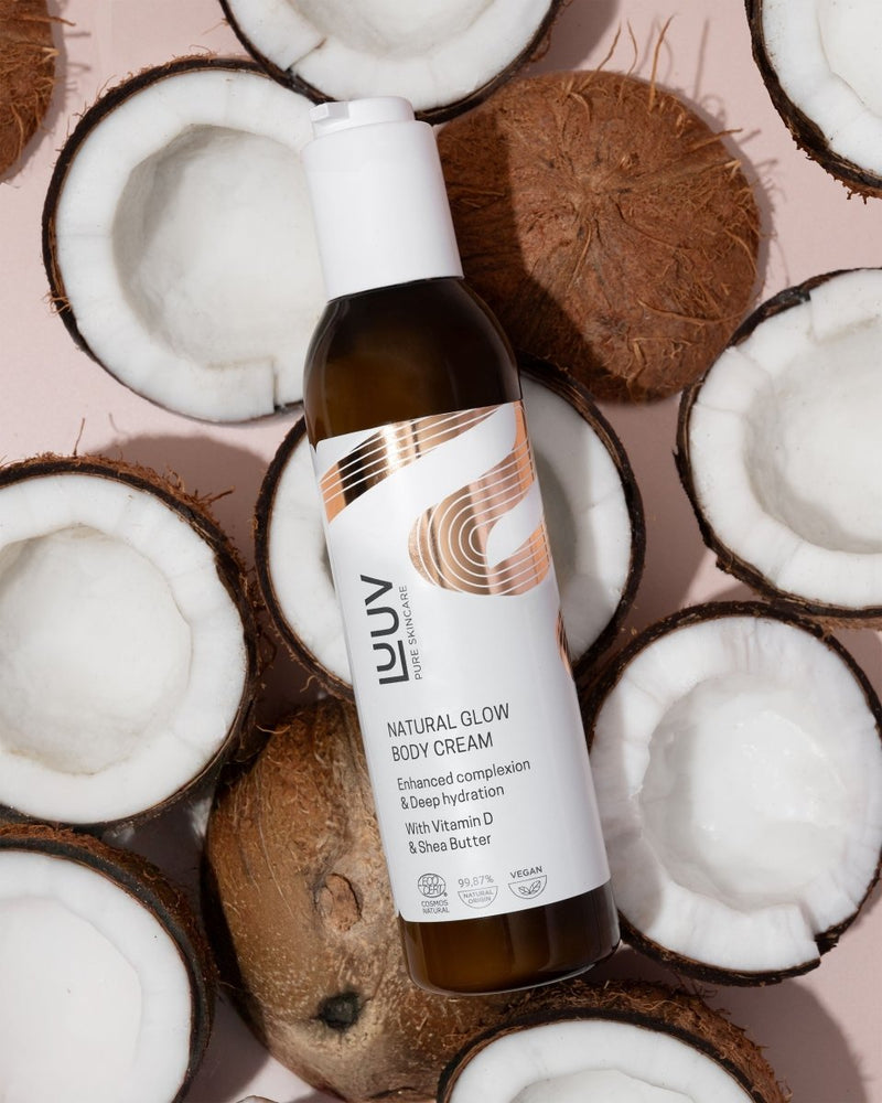 Natural Glow Kroppskräm – Naturlig lyster & djup återfuktning, 200ml