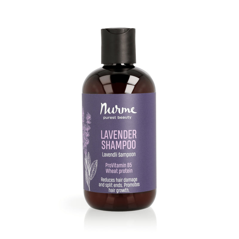 Shampoo Lavendel – Trockenes & Geschädigtes Haar, 250 ml