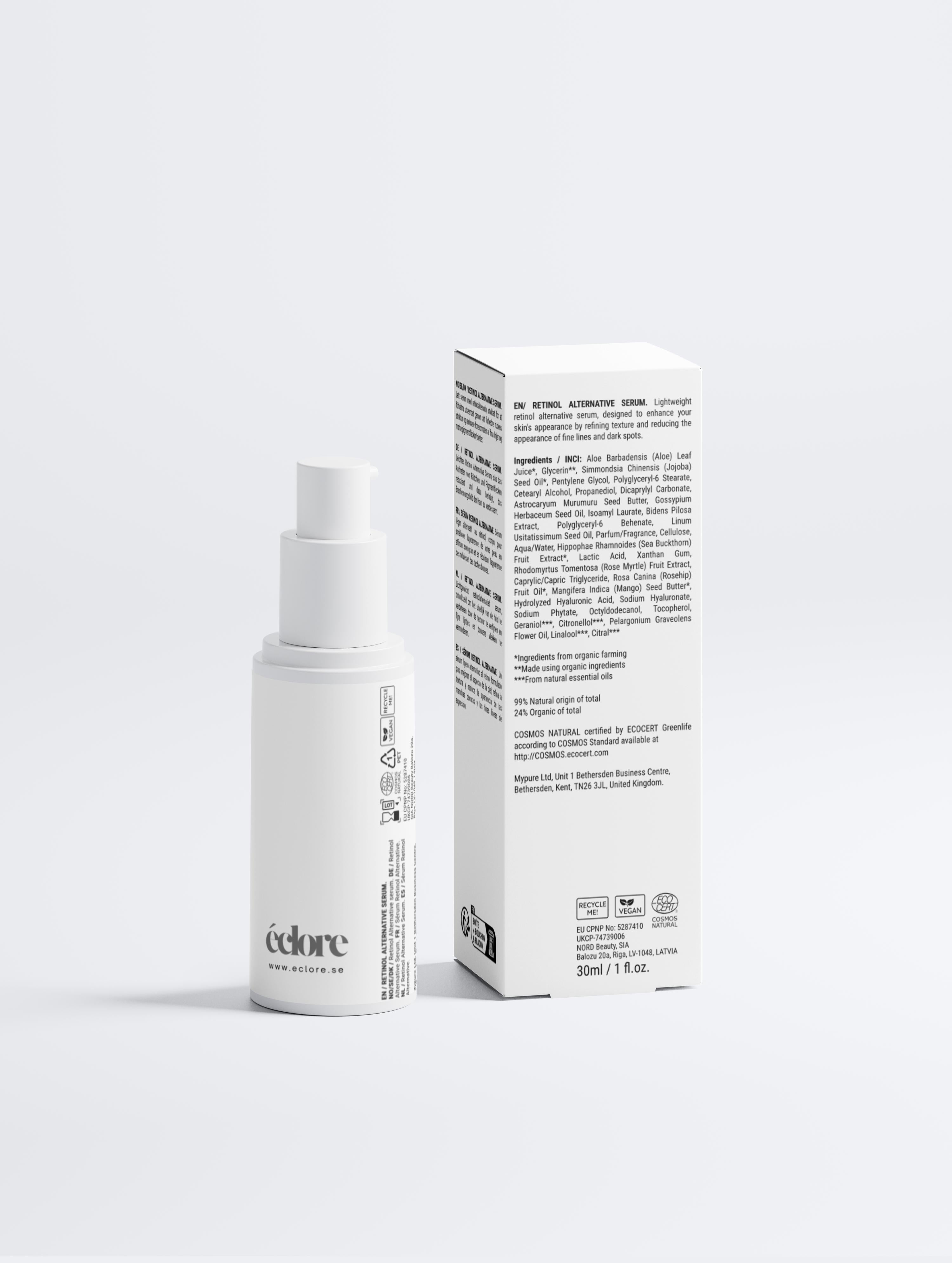 Retinolivaihtoehtoinen seerumi, 30 ml