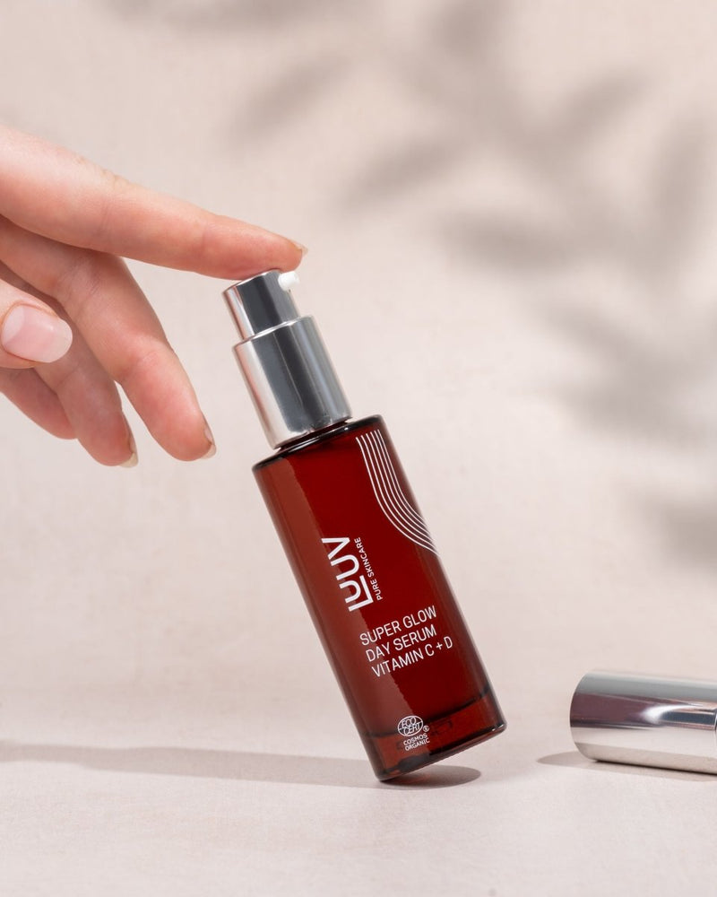 Super Glow Dagserum – Vitamin C & Hyaluronsyra, 30 ml
