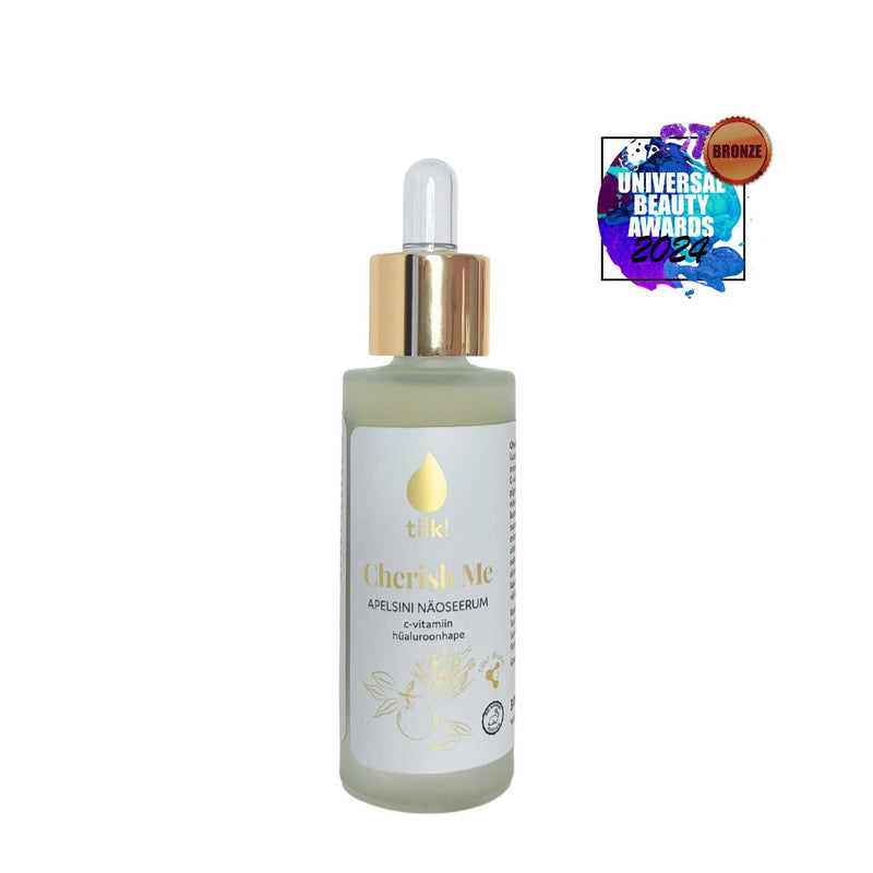 Ansiktsserum med Vitamin C & Hyaluronsyra, 30ml