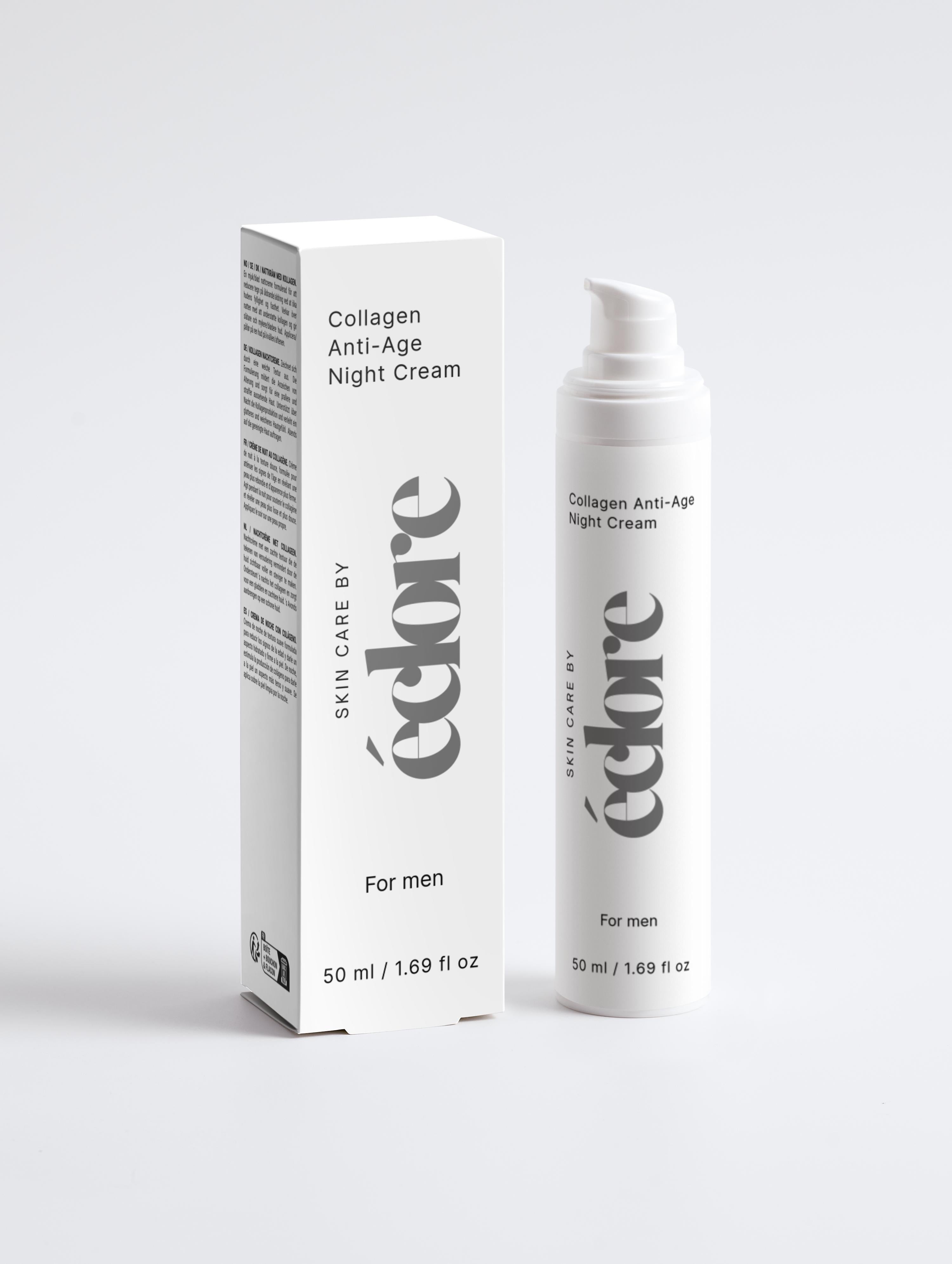 Collagen Anti-Age Night Cream for men, 50 ml